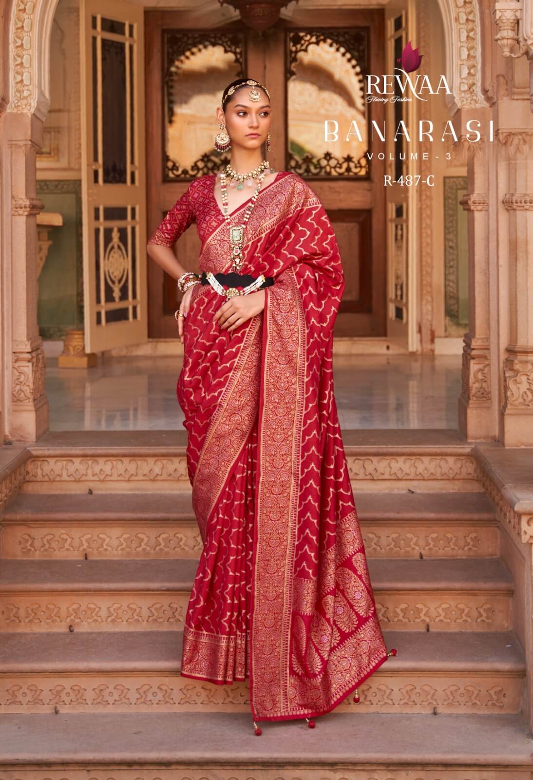 REWAA SAREES BANARASI VOL-3